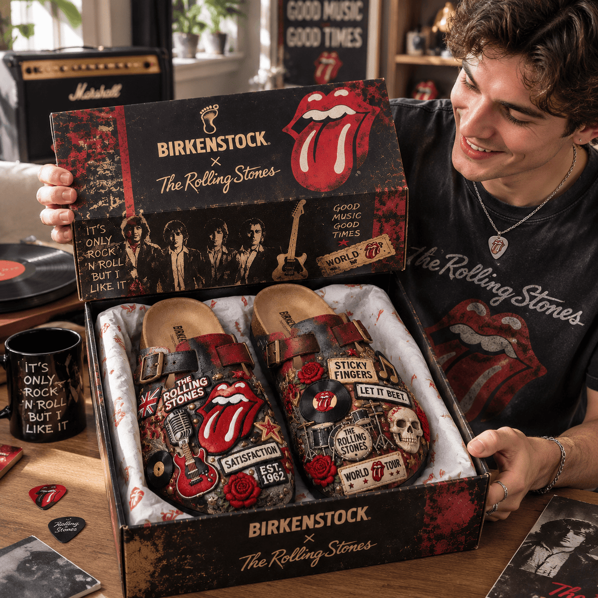 PREMIUM RLST MINK SUEDE CLOGS TTNL