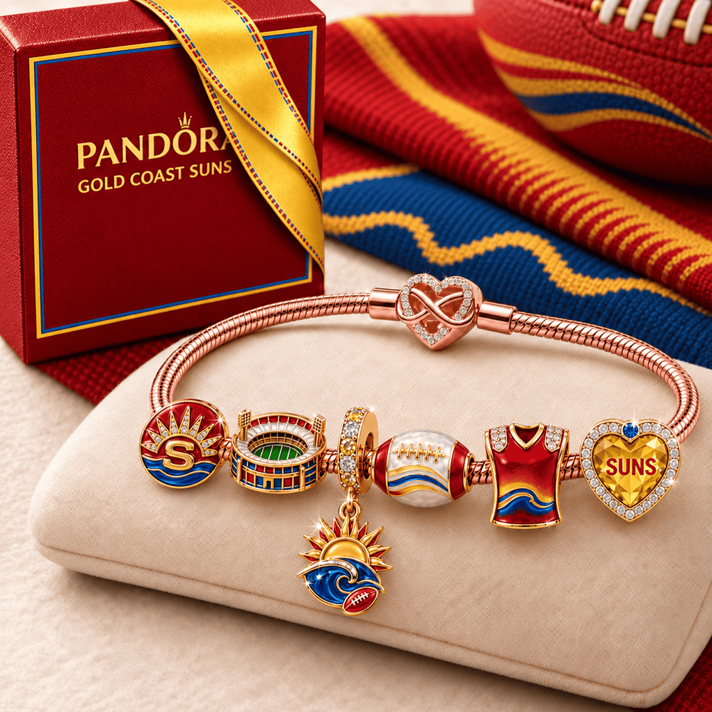 GCS Rose Gold Charm Bracelet Set TMH