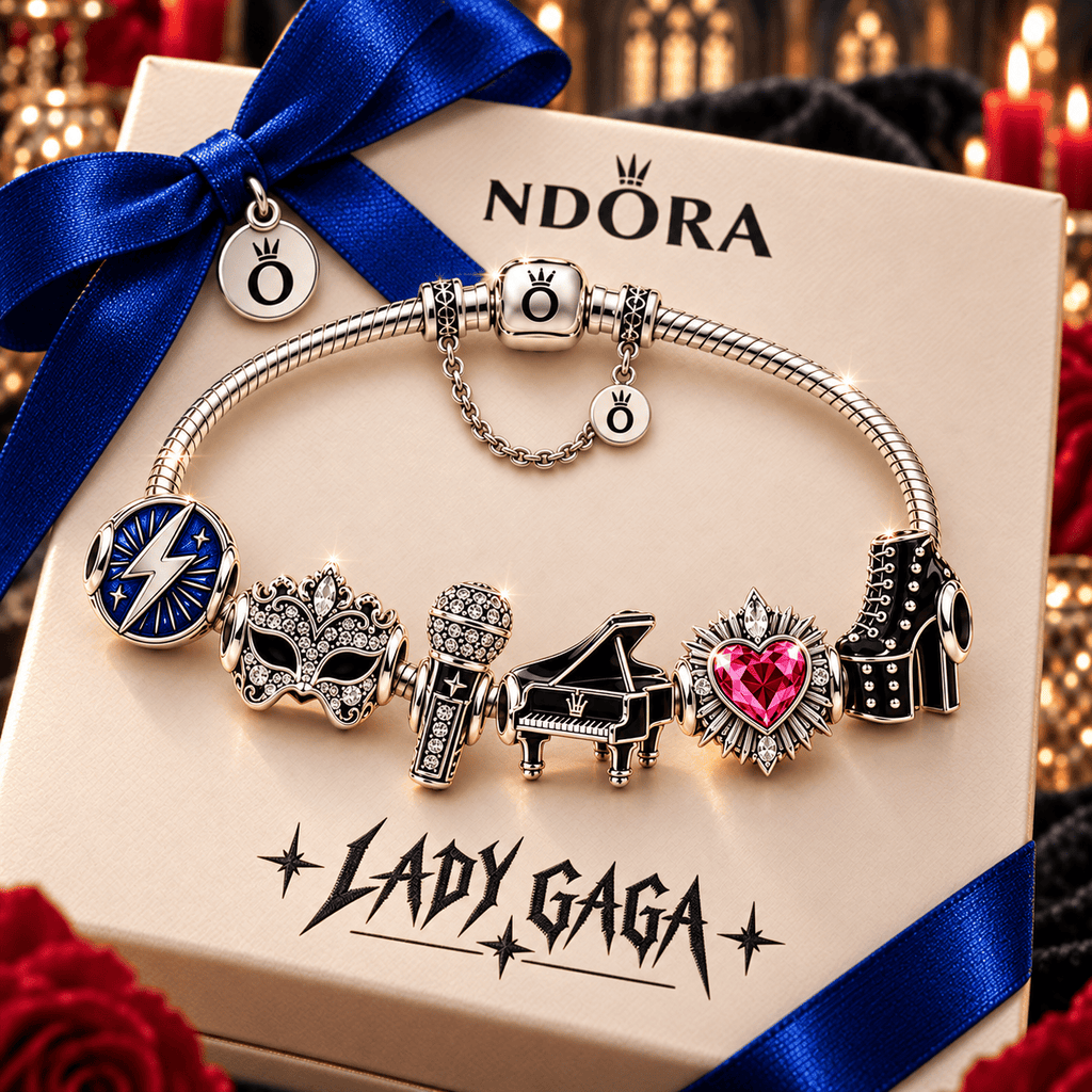 LDGG Silver Charm Bracelet Set PNPA