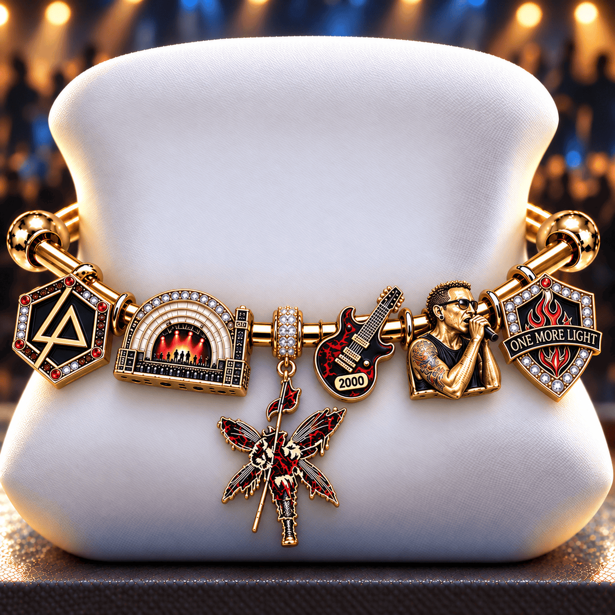 LKP Silver Charm Bracelet Set NTVA