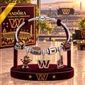 WCD Silver Charm Bracelet Set TMH