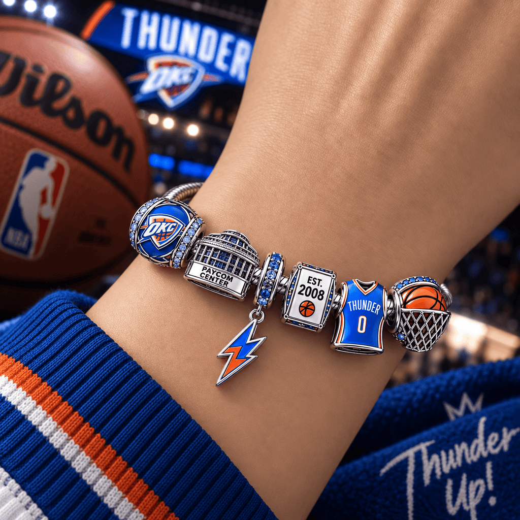 OCT Silver Charm Bracelet Set PTT