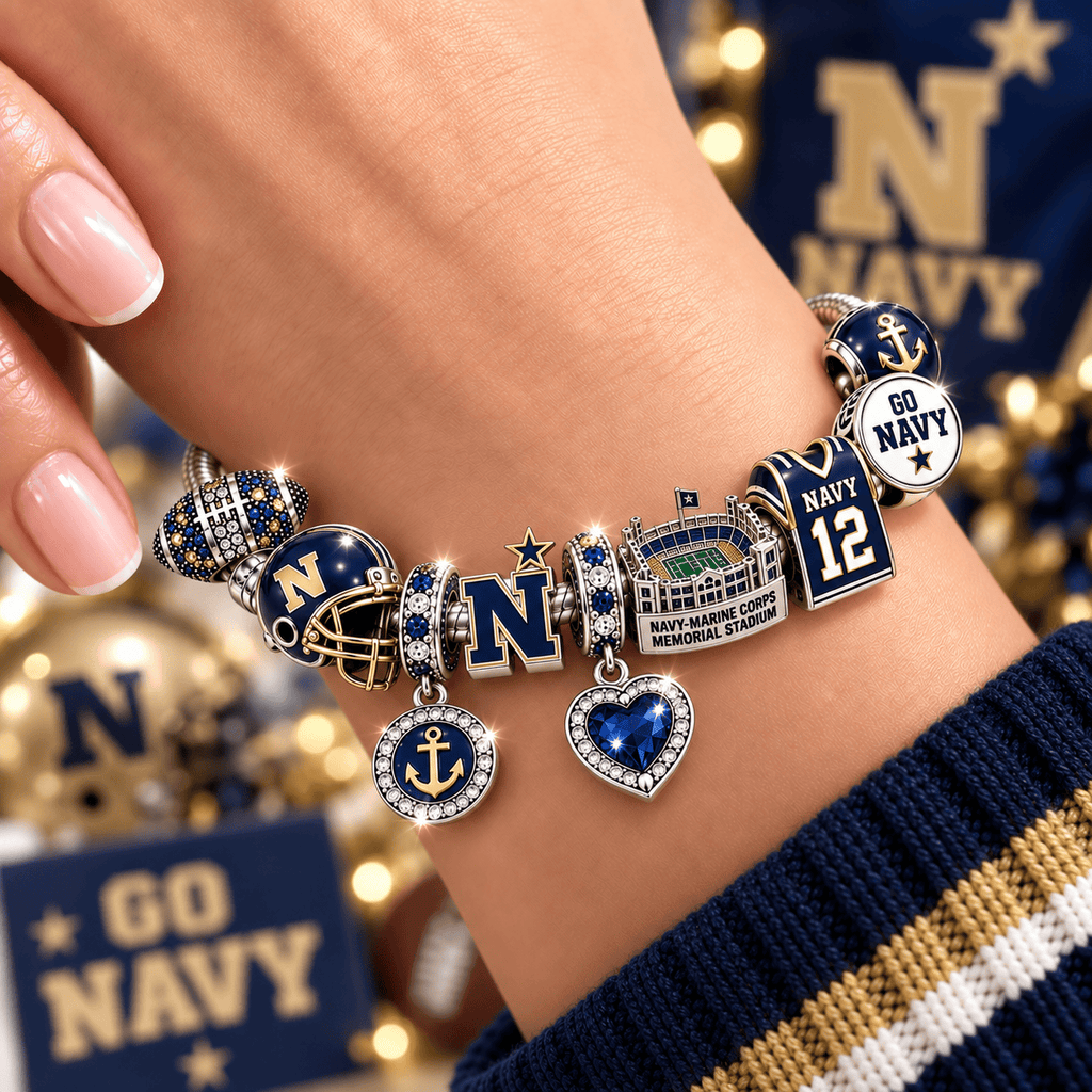 NMSM Silver Charm Bracelet Set BMD