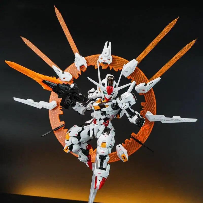 Mgsd Q Aerial Yellow Mobile Suit The Witch From Mercury Assembly Model Kit Collectible Action Figure Fans Toy Adults Toys Gift