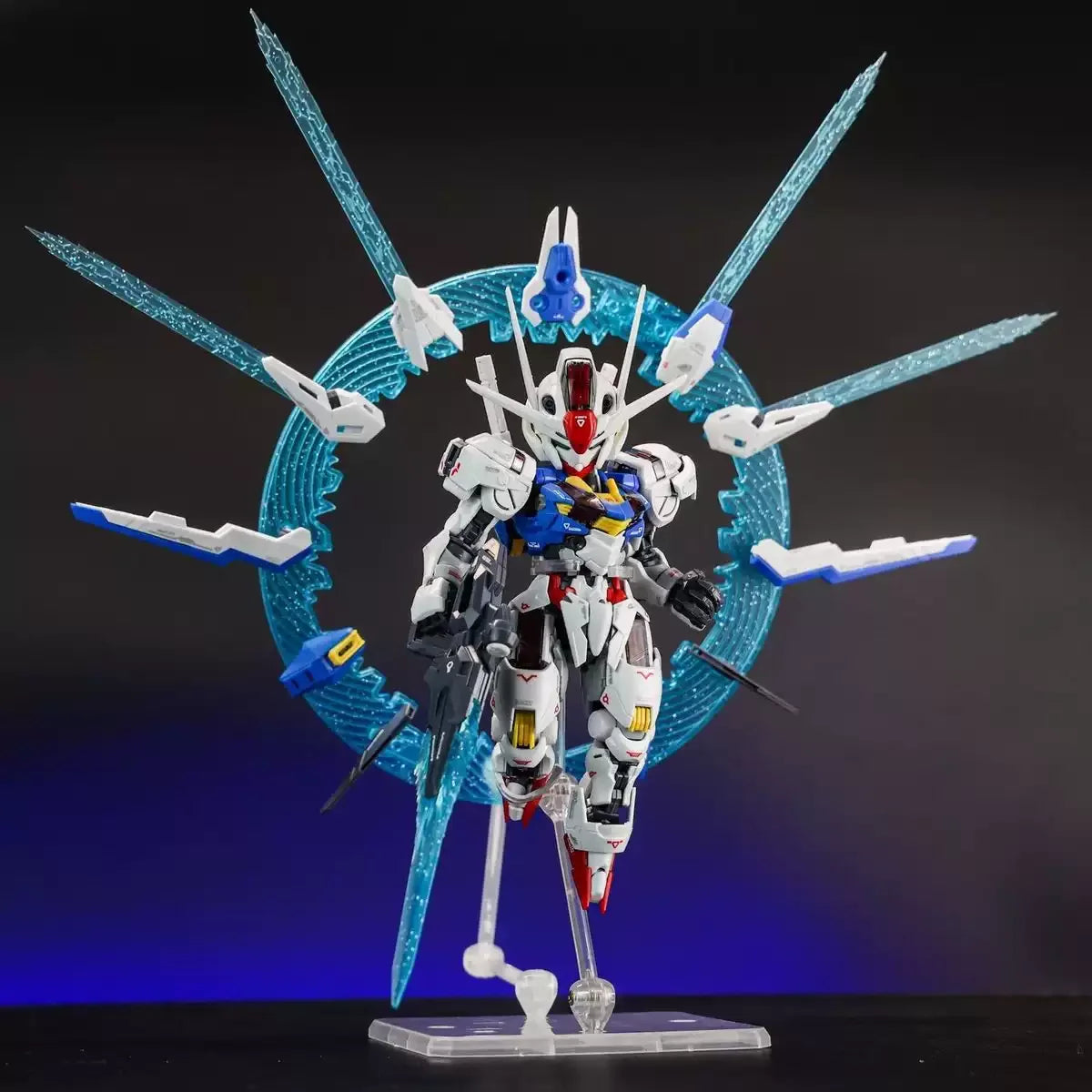 SUPA MGSD Scale Chibi Wind Spirit Mecha Cartoon Style Model Kit The Witch of Mercury Series Plastic Assembly with Decals Gift