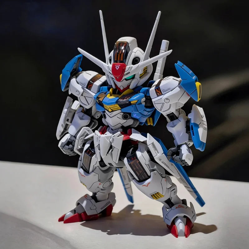 New SUPA MGSD Aerial SD Style Q Version Assembly Model Kit Action Figures Plastic Model Toys Desktop Ornament Collectible Gifts